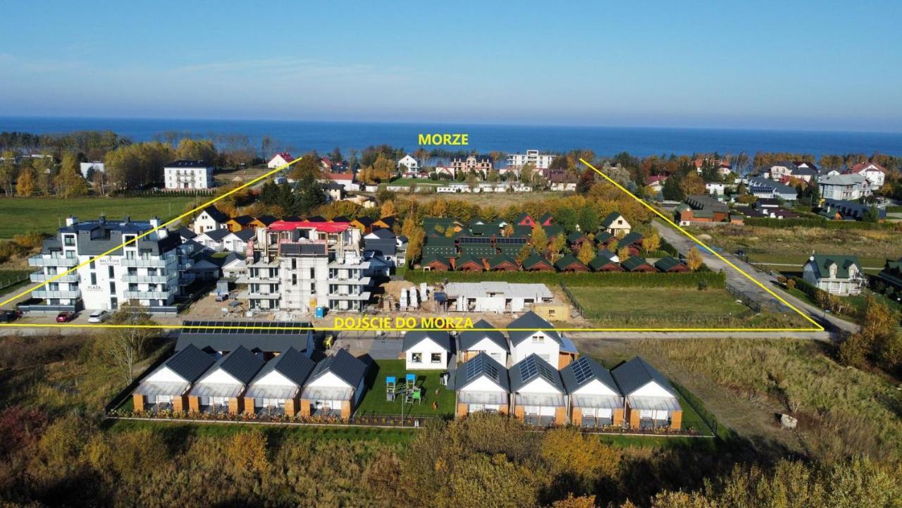 Domki Letniskowe Sarbinowska Jaskolka Sarbinowo Exterior foto